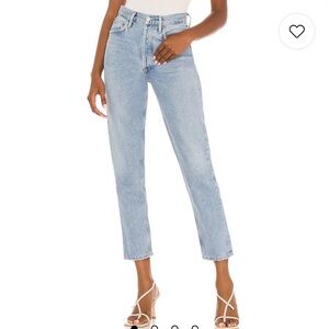 Fen high rise relaxed taper in dimensions AGOLDE jeans